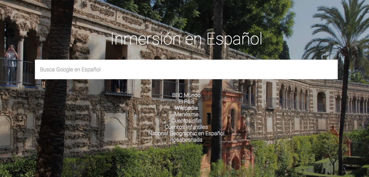 Spanish Immersion Homepage